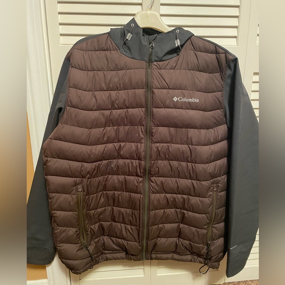 Columbia Mens Large Puffer/Performance/Rain Jacket